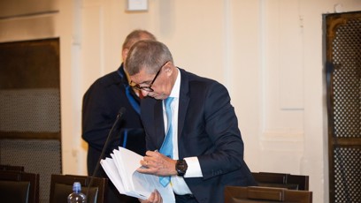 FOTO: Andrej Babiš u soudu kvůlu kauze Čapí hnízdo