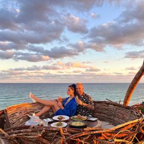 Zuzana a René se akorát vrátili z krásné dovolené.