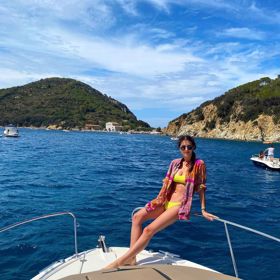 Sára Pichlová se chlubí fantastickým tělem. 