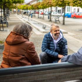 Robert Šlachta jezdí po celé republice a hovoří s lidmi.