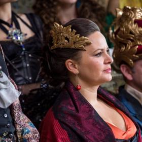 Královský pár Martin Stránský a Jitka Čvančarová.