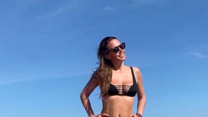 FOTO: Na své postavě zapracovala.