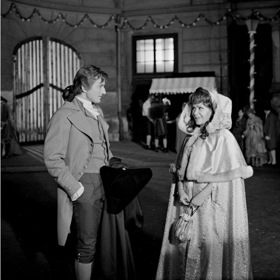 S Radoslavem Brzobohatým v seriálu F. L. Věk (1970).