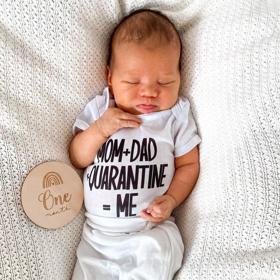 Mia v jednom měsíci. Každý den je výzvou k tomu, aby byla spokojená, říká Monika.