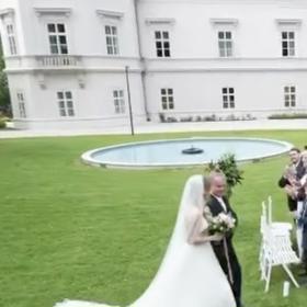 Svatba byla krásná.