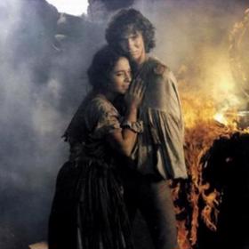 Michaela Kuklová a Jan Potměšil v pohádce O princezně Jasněnce a létajícím ševci. 