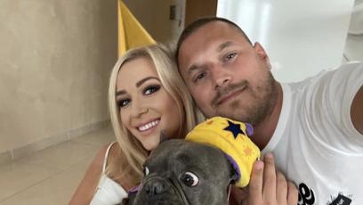FOTO: Dominika Myslivcová a její bývalý partner.