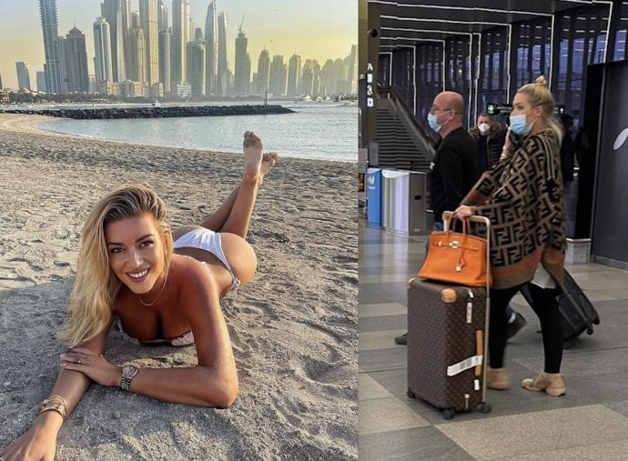 FOTO: Dominika Myslivcová přiletěla z Dubaje zpět do Prahy. – stránka 519