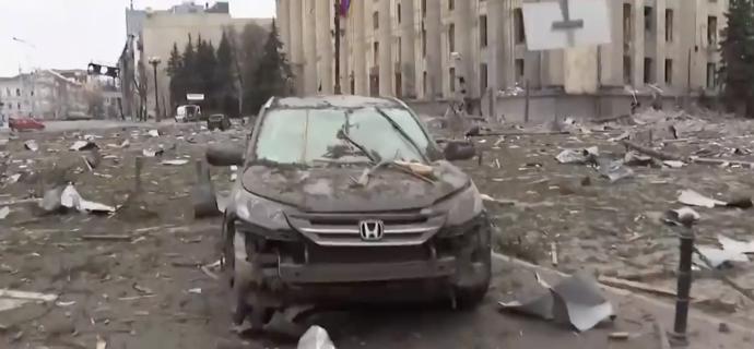 FOTO: Vybombardované město Charkov na Ukrajině. – stránka 1632