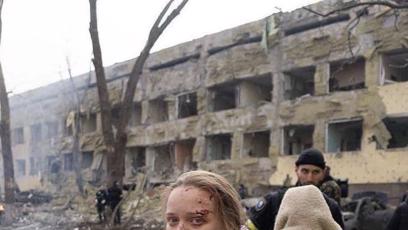 FOTO: Ukrajinský Mariupol.