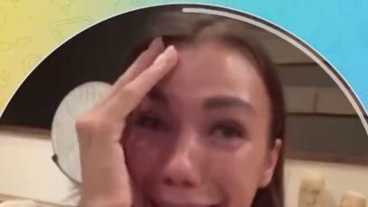 FOTO: Ruská blogerka pláče, protože budou v Rusku vypínat Instagram.