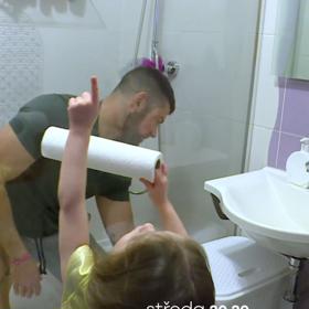 Martin s dcerou Natálkou. 