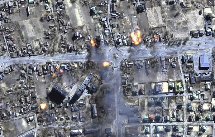 FOTO: Rozbombardované město Černigov na Ukrajině. – stránka 1337