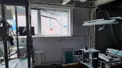 FOTO: Ukrajinci zaútočili na sklad nafty v blízkosti města Bělgorod.