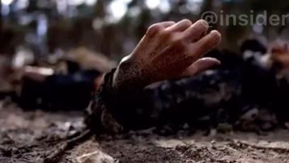 FOTO: Nahrávka byla kompilací drastických snímků a videí.