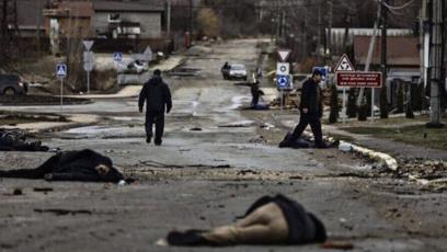 FOTO: Masakr ve městě Buča.