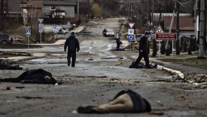 FOTO: Masakr ve městě Buča. – stránka 1171