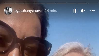 FOTO: Agáta Hanychová s matkou Veronikou Žilkovou v Marbelle.