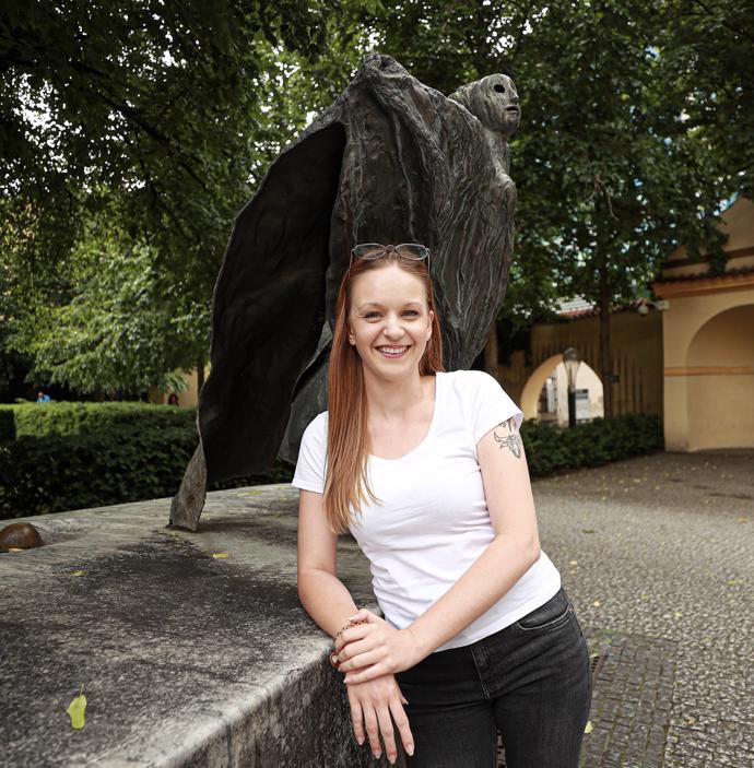 FOTO: Tereza Hlůšková přibrala podle svých slov ve vězení 11 kilogramů. – stránka 103