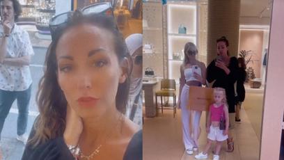 FOTO: Agáta Hanychová šla nakupovat.