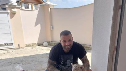 FOTO: Karlos Vémola miluje zvířata.