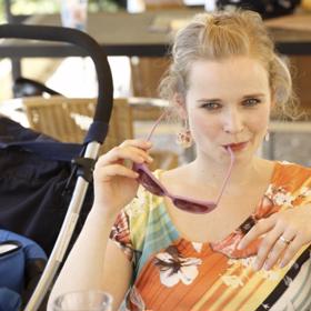 Herečka Kristýna Kociánová.