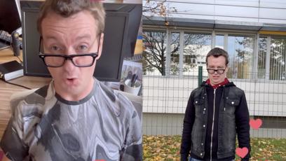 FOTO: Andrej Babiš v podání imitátora Jablonského.