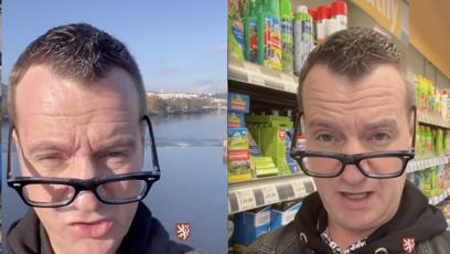 FOTO: Andrej Babiš v podání imitátora Jablonského.