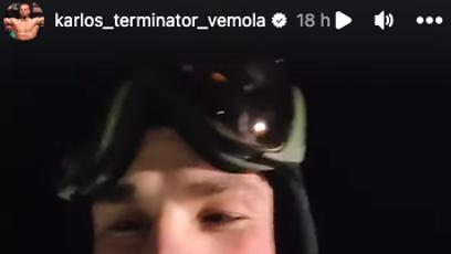 FOTO: Karlos si užívá dovolenou ve Špindlerově Mlýně.