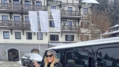 FOTO: Dominika Myslivcová si užívá luxus.