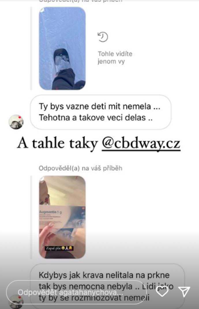 FOTO: Agátě chodí nenávistné zprávy od Holčiček. – stránka 2742