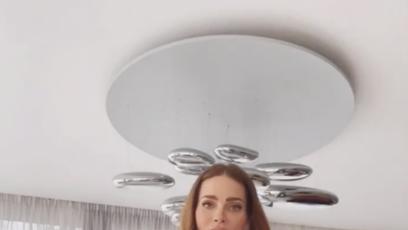 FOTO: Andrea Verešová ukázala postavu ve spodním prádle.