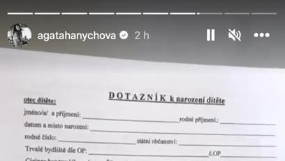 FOTO: Agáta Hanychová u doktorky.