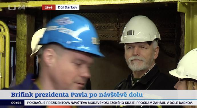 FOTO: Petr Pavel v dole Darkov. – stránka 2413