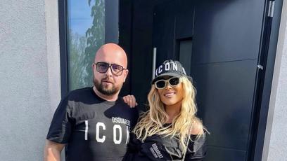 FOTO: Dominika Myslivcová se sladila se svým přítelem a pejskem.