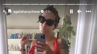 FOTO: Influencerka Agáta Hanychová ukázala perfektní postavu.
