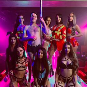 Matouš Kaluba během natáčení promo videa na pátý galavečer Clash of the Stars. 