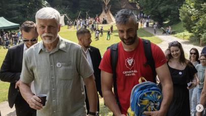 FOTO: Petr Pavel si den užil.