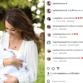 Agáta Hanychová a její dcera Rozárka. 