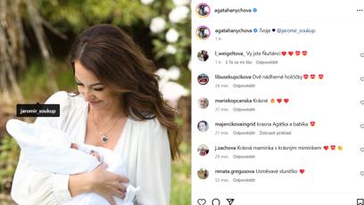 FOTO: Agáta Hanychová a její dcera Rozárka.