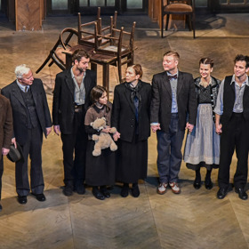 Na představení Hordubala se objevil potlučený herec Jiří Štěpnička.