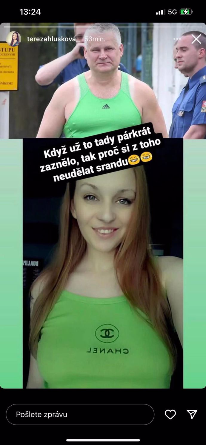 FOTO: Tereza Hlůšková je nad věcí. – stránka 92