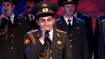 FOTO: Ruský armádní soubor se pustil do "vtipné skladby".