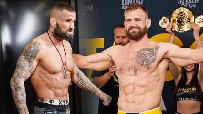 FOTO: Karlos Vémola a Patrik Kincl na vážení. – stránka 1530