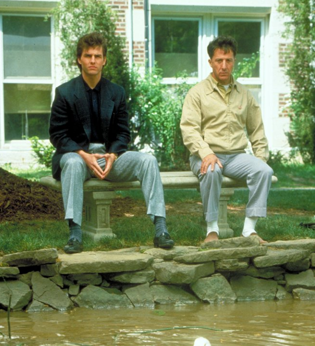 FOTO Tom Cruise a Dustin Hoffman ve filmu Rain Man