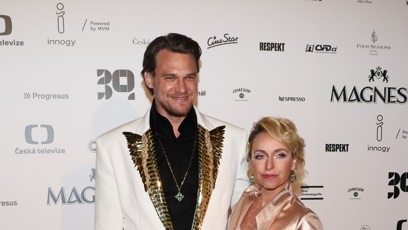 FOTO: Vojtěch Dyk se svou ženou Tatianou.