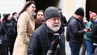 FOTO: Hosté dorazili na mši za Juraje Jakubiska.
