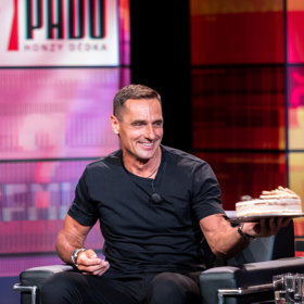 Šebrle byl hostem talk show Honzy Dědka.