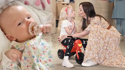 FOTO: Agátu Hanychovou třetí miminko pěkně vyčerpává.