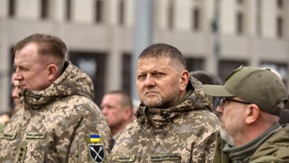 FOTO: Zalužnyj byl před válkou neznámým vojákem.